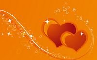 pic for Orange Hearts 